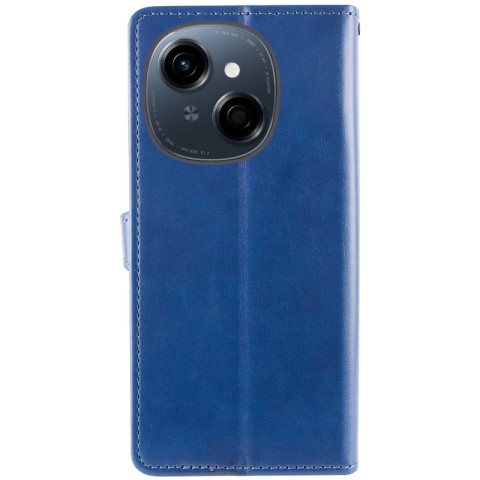 Шкіряний чохол-книжка GETMAN Gallant (PU) для TECNO Spark Go 1 (KL4) Синій