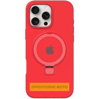 Чохол Silicone Case Full Protective with Ring для Apple iPhone 16e (6.1") Red