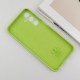 Чохол Silicone Cover Lakshmi Full Camera (AA) для Samsung Galaxy A25 5G Зелений / Pistachio