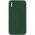 Silicone Case Square Full Camera Protective (AA) NOLOGO для Apple iPhone X / XS (5.8") Зелений / Cyprus Green