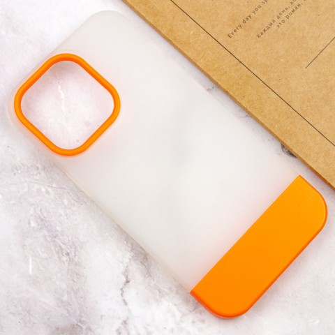 Чохол TPU+PC Bichromatic для Apple iPhone 13 Pro (6.1") Matte / Orange
