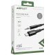 Аудіо кабель Aux Acefast C1-08 (Type-C to AUX 3.5mm) (1m) Black