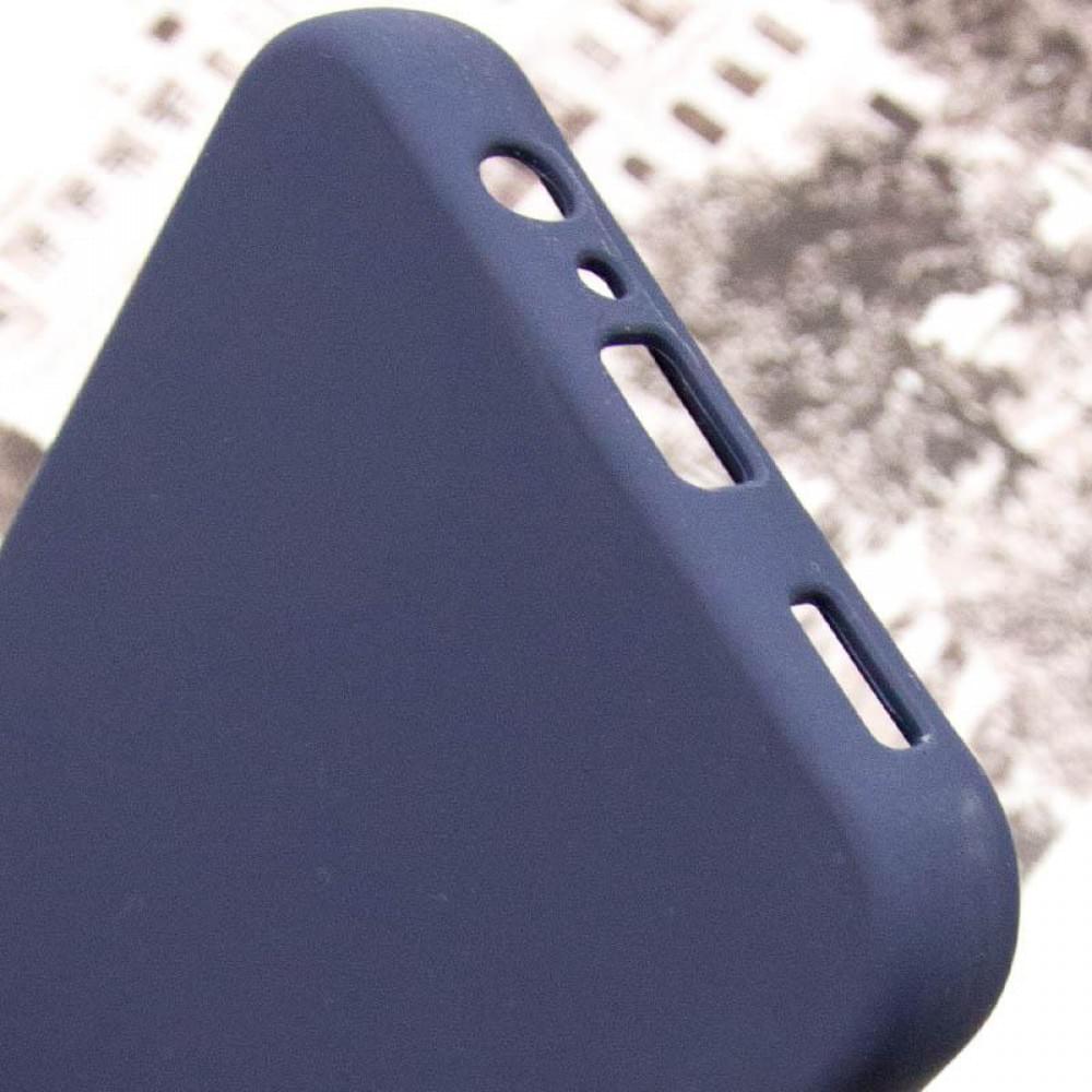 Чохол TPU GETMAN Liquid Silk Full Camera для Samsung Galaxy A14 4G/5G Синій / Midnight Blue