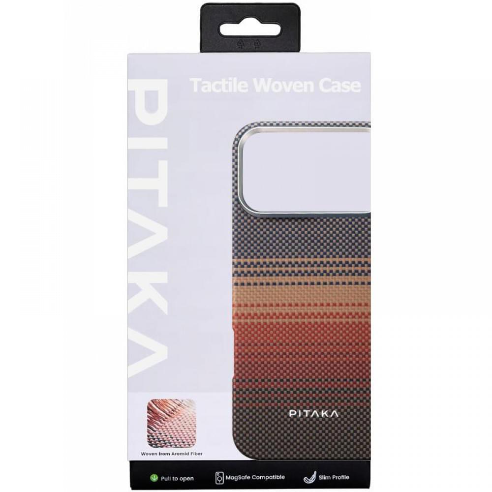 Чохол PC PITAKA with MagSafe для Apple iPhone 17 Pro Max (6.9") Sunset