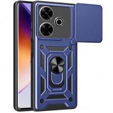 Ударостійкий чохол Camshield Serge Ring для Xiaomi Redmi 13 4G / Poco M6 4G Синій