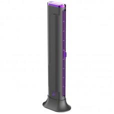Настільний вентилятор F3 Tower Fan 3 speeds with battery 1200 mAh Purple