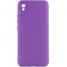 Чохол Silicone Cover Lakshmi Full Camera (A) для Xiaomi Redmi 9A Фіолетовий / Purple