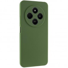 Чохол Silicone Cover Ummi Lakshmi Full Camera (AA) для Xiaomi Redmi 14C / Poco C75 Зелений / Dark green
