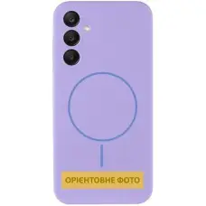 Чохол Silicone Cover Lakshmi Full Camera (AA) with MagFit для Samsung Galaxy S25 Edge Бузковий / Dasheen