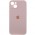 Чохол Silicone Case Full Camera Protective (AA) для Apple iPhone 14 (6.1") Рожевий / Chalk Pink