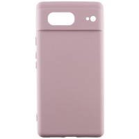 Чохол Silicone Cover Lakshmi Full Camera (AAA) для Google Pixel 7 Рожевий / Pink Sand