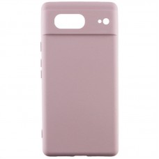Чохол Silicone Cover Lakshmi Full Camera (AAA) для Google Pixel 7 Рожевий / Pink Sand