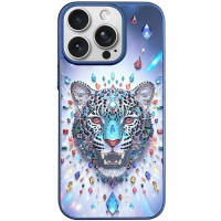 Чохол TPU+PC Crystal Hunt with MagSafe для Apple iPhone 16 Pro (6.3") Blue