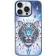 Чохол TPU+PC Crystal Hunt with MagSafe для Apple iPhone 16 Pro (6.3") Blue