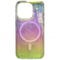 Чохол TPU Galaxy Sparkle (MagFit) для Apple iPhone 15 Pro Max (6.7")