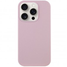 Чохол Silicone Case Full Protective (AA) NO LOGO для Apple iPhone 15 Pro Max (6.7") Рожевий / Chalk Pink