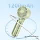 Портативний вентилятор Usams ZB288 Handheld mini fan 1200 mAh Green