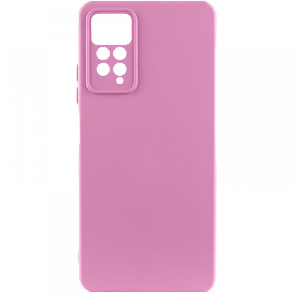 Чохол TPU GETMAN Liquid Silk Full Camera для Xiaomi Redmi Note 11 Pro 4G/5G / 12 Pro 4G Рожевий / Pink