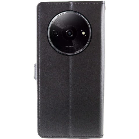 Шкіряний чохол-книжка GETMAN Gallant (PU) для Xiaomi Redmi A3 Чорний