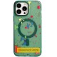 Чохол TPU+PC Flush with MagSafe для Samsung Galaxy S24 / S25 Dark green