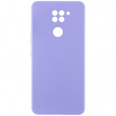 Чохол Silicone Cover Lakshmi Full Camera (AAA) для Xiaomi Redmi Note 9 / Redmi 10X Бузковий / Dasheen