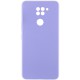 Чохол Silicone Cover Lakshmi Full Camera (AAA) для Xiaomi Redmi Note 9 / Redmi 10X Бузковий / Dasheen
