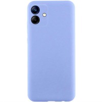 Чохол TPU GETMAN Liquid Silk Full Camera для Samsung Galaxy A06 Бузковий / Light purple