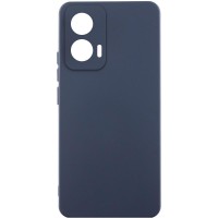 Чохол Silicone Cover Lakshmi Full Camera (AAA) для Motorola Edge 50 Fusion Темно-синій / Midnight blue