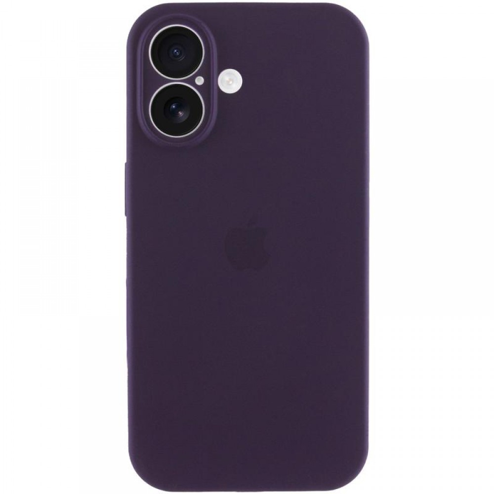Чохол Silicone Case Full Camera Protective (AA) для Apple iPhone 17 (6.3") Фіолетовий / Elderberry