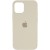 Чохол Silicone Case Full Protective (AA) для Apple iPhone 12 Pro / 12 (6.1") Бежевий / Antique White