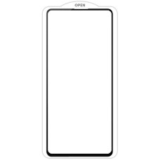 Захисне скло SKLO 5D (тех.пак) для Samsung Galaxy S21+ Чорний / Біла підкладка