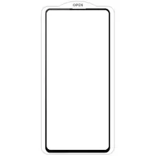 Захисне скло SKLO 5D (тех.пак) для Samsung Galaxy S21+ Чорний / Біла підкладка