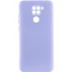 Чохол Silicone Cover Lakshmi Full Camera (AA) для Xiaomi Redmi Note 9 / Redmi 10X Бузковий / Dasheen