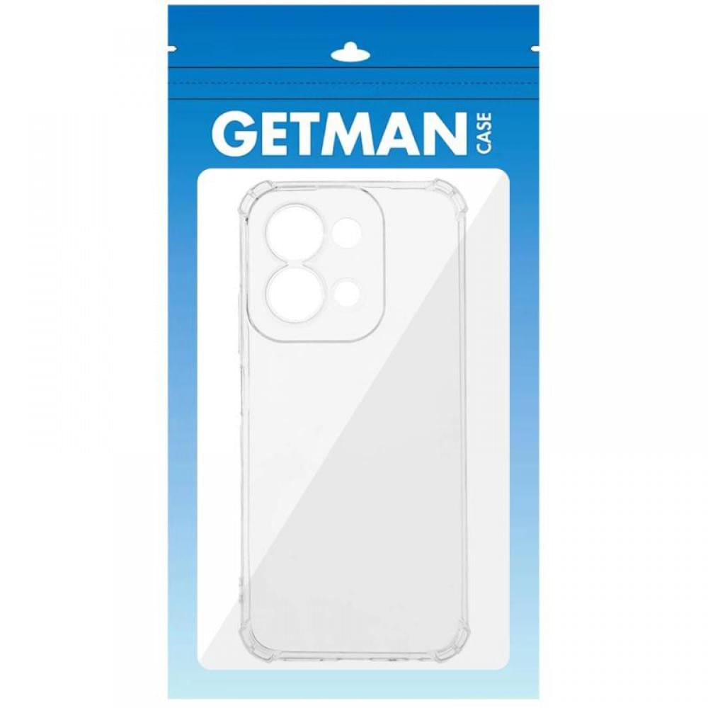 TPU чохол GETMAN Ease logo посилені кути Full Camera для Xiaomi Redmi 15C (Global)/Poco C85 Global Безбарвний (прозорий)