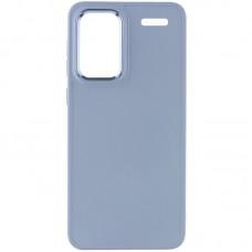 TPU чохол Bonbon Metal Style для Xiaomi Redmi Note 13 Pro+ Блакитний / Mist blue