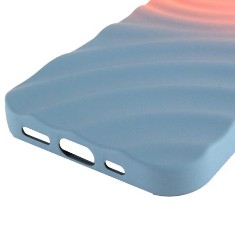 Чохол TPU ColorWave для Apple iPhone 15 Pro Max (6.7") Peach / Sky