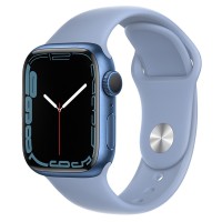 Ремінець Hoco WA01 Flexible series для Apple watch (38/40/41mm) Misty Blue