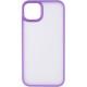 TPU+PC чохол Metal Buttons для Apple iPhone 15 Plus (6.7") Бузковий