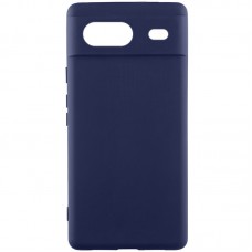 Чохол Silicone Cover Lakshmi Full Camera (AAA) для Google Pixel 8a Темно-синій / Midnight blue
