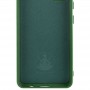 Чохол Silicone Cover Lakshmi Full Camera (AA) для Xiaomi Redmi Note 12S Зелений / Dark green