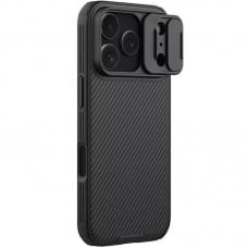 Карбонова накладка Nillkin CamShield Pro для Apple iPhone 17 Pro (6.3") Black