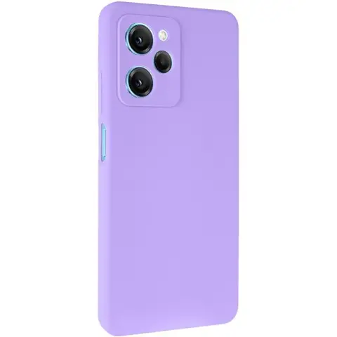 Чохол Silicone Cover Ummi Lakshmi Full Camera (AA) для Xiaomi Poco X5 Pro 5G Бузковий / Dasheen