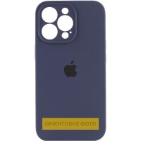 Чохол Silicone Case Full Camera Protective (AA) для Apple iPhone 17 Pro Max (6.9") Темно-синій / Midnight blue