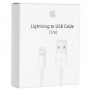 Дата кабель Foxconn для Apple iPhone USB to Lightning (AA grade) (1m) (box) Білий
