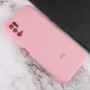 Чохол Silicone Cover Full Camera (AA) для Xiaomi Redmi Note 10 5G / Poco M3 Pro Рожевий / Pudra