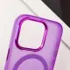 Чохол TPU+PC Lily with MagSafe для Apple iPhone 15 Pro (6.1") Purple