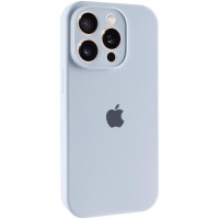 Чохол Silicone Case Full Camera Protective (AA) для Apple iPhone 13 Pro Max (6.7") Блакитний / Sweet Blue