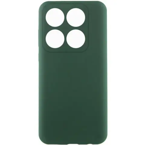 Чохол Silicone Cover Lakshmi Full Camera (AAA) для Xiaomi 14T Pro Зелений / Cyprus Green