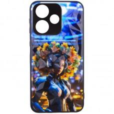 TPU+PC чохол Prisma Ladies для Xiaomi Redmi 13 4G / Poco M6 4G Cyberpunk