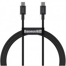 Дата кабель Baseus Superior Series Fast Charging Type-C to Type-C PD 100W (1m) (CATYS-B) Чорний